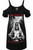 Killstar Truth Skull Demon Satanic Gothic Distress Top T Shirt Dress KSRA001336 Killstar Truth Skull Demon Satanic Gothic Distress Top T Shirt Dress KSRA001336