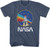 NASA Logo Vintage Style Space Shuttle Ship Rainbow Retro T Shirt TS10121NASM NASA Logo Vintage Style Space Shuttle Ship Rainbow Retro T Shirt TS10121NASM