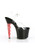 Pleaser Exotic Pole Dancing Sexy Black Red Platforms Heels Shoes SCALLOP-708