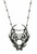 Restyle Gothic 3D Moon Phases Deer Antlers Punk Occult Witchy Pendant Necklace Restyle Gothic 3D Moon Phases Deer Antlers Punk Occult Witchy Pendant Necklace