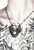 Restyle Gothic 3D Moon Phases Deer Antlers Punk Occult Witchy Pendant Necklace Restyle Gothic 3D Moon Phases Deer Antlers Punk Occult Witchy Pendant Necklace