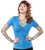 Sourpuss Ramona Blue Rockabilly Tattoos Punk Gothic V Neck Top Shirt SPTOP130 Sourpuss Ramona Blue Rockabilly Tattoos Punk Gothic V Neck Top Shirt SPTOP130