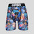 PSD Pineapple Blue Hibiscus Flowers Athletic Boxer Briefs Underwear E12011053