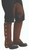 Forum Novelties Steampunk Brown Suede Spats Adult Mens Halloween Costume 66244