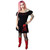 Kreepsville 666 Ruffle Skull Crossbones Gothic Punk Horror Skater Dress DRGXBR Kreepsville 666 Ruffle Skull Crossbones Gothic Punk Horror Skater Dress DRGXBR