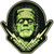 Rock Rebel Universal Monsters Frankenstein Bolts Back Patch UM-BACKPATCH-FRANK Rock Rebel Universal Monsters Frankenstein Bolts Back Patch UM-BACKPATCH-FRANK