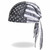 American Flag Grey Patriotic Stars Motorcycle Biker Headwrap Bandanna HWH1092 American Flag Grey Patriotic Stars Motorcycle Biker Headwrap Bandanna HWH1092