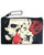 Liquor Brand Love & Death Gothic Punk Skulls Wallet Tote Bag Purse LB-ABS-18004