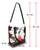Liquor Brand Love & Death Gothic Punk Skulls Wallet Tote Bag Purse LB-ABS-18004