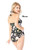Esther Williams Classic Sheath Blossom Floral Missy One Piece Swimsuit E11175 Esther Williams Classic Sheath Blossom Floral Missy One Piece Swimsuit E11175