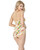 Esther Williams Classic Sheath Fruit Punch Tropical One Piece Swimsuit E11192 Esther Williams Classic Sheath Fruit Punch Tropical One Piece Swimsuit E11192