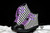 Strange Cvlt Cult YRU Chelsea Deetz Striped Bats Gothic Punk Sneakers Shoes Strange Cvlt Cult YRU Chelsea Deetz Striped Bats Gothic Punk Sneakers Shoes