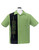 Steady Clothing Pinstripe Tiki Panel Green Bowling Button Down Shirt ST35468 Steady Clothing Pinstripe Tiki Panel Green Bowling Button Down Shirt ST35468
