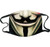 GDA Get Down Art Daveed Benito Guy Fawkes Reusable Face Mask G-DB-133-MAS-BLK