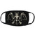 Kreepsville 666 Skelli Bat Skeleton Gothic Reusable Washable Face Mask FMWSB Kreepsville 666 Skelli Bat Skeleton Gothic Reusable Washable Face Mask FMWSB