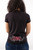 Lethal Angel Red Catrina Sugar Skull Roses Floral Biker V Neck T Shirt LA20689 Lethal Angel Red Catrina Sugar Skull Roses Floral Biker V Neck T Shirt LA20689