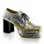 Funtasma Disco Pimp Adult Halloween Costume Silver Gold Heels Shoes GLAMROCK-02