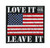 Love it or Leave It American Flag Biker Motorcycle USA Iron On Patch PPQ1313 Love it or Leave It American Flag Biker Motorcycle USA Iron On Patch PPQ1313