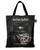 Liquor Brand Hotrod Hellcat Motor Company Cross Goth Punk Tote Bad HR-ABTO-2007 Liquor Brand Hotrod Hellcat Motor Company Cross Goth Punk Tote Bad HR-ABTO-2007