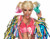 Rubies Birds of Prey Harley Quinn Pigtails Wig Adult Halloween Costume 201774