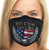 These Colors Don't Run American Flag Patriotic Eagle Reusable Face Mask JBCDR