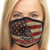Don't Tread on Me Snake American Flag Patriotic USA Reusable Face Mask JBDTF