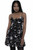 Killstar Astral Light Crescent Moon Stars Gothic Punk Witch Sun Dress KSRA001997 Killstar Astral Light Crescent Moon Stars Gothic Punk Witch Sun Dress KSRA001997