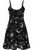 Killstar Astral Light Crescent Moon Stars Gothic Punk Witch Sun Dress KSRA001997 Killstar Astral Light Crescent Moon Stars Gothic Punk Witch Sun Dress KSRA001997