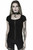 Killstar Eye C U Alternative Gothic Punk Witchy Cap Sleeve Top Shirt KSRA001987 Killstar Eye C U Alternative Gothic Punk Witchy Cap Sleeve Top Shirt KSRA001987