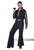 California Costumes Flashy 70s Disco Jumpsuit Adult Halloween Costume 5120-074