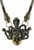 Restyle Medusa Snakes Serpents Mythical Creature Gothic Witch Gold Necklace Restyle Medusa Snakes Serpents Mythical Creature Gothic Witch Gold Necklace