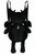 Restyle Green Eyed Cat Demon Bat Wings Mascot Gothic Witch Punk Plush Backpack Restyle Green Eyed Cat Demon Bat Wings Mascot Gothic Witch Punk Plush Backpack