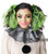 California Costumes Glow in the Dark Clip Curls Hair Halloween Costume 7020-059 California Costumes Glow in the Dark Clip Curls Hair Halloween Costume 7020-059