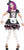 Amscan Damaged Doll Dress Mask Girls Cute Childrens Halloween Costume 844890