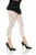Underwraps Floral Lace Sheer Leggings White Adult Womens Halloween Costume 28271