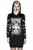 Killstar Firestarter Baphomet Satanic Gothic Punk Chains Hooded Dress KSRA002520 Killstar Firestarter Baphomet Satanic Gothic Punk Chains Hooded Dress KSRA002520
