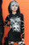 Killstar Firestarter Baphomet Satanic Gothic Punk Chains Hooded Dress KSRA002520 Killstar Firestarter Baphomet Satanic Gothic Punk Chains Hooded Dress KSRA002520