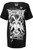 Killstar Firestarter Baphomet Satanic Gothic Punk Relaxed Top T Shirt KSRA002518 Killstar Firestarter Baphomet Satanic Gothic Punk Relaxed Top T Shirt KSRA002518