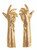 Underwraps Gold Sequins Flapper Gloves Adult Womens Halloween Costume 28100