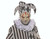 Underwraps Harlequin Clown Collar White Adult Unisex Halloween Costume 28677