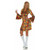 Underwraps Flower Child Hippy 60s Dress Adult Womens Halloween Costume 30154 Underwraps Flower Child Hippy 60s Dress Adult Womens Halloween Costume 30154