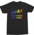 DARE D.A.R.E Classic Logo Rainbow Keeping Kids off Drugs Education T Shirt 30-22