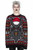 Killstar Hail Santa Hexmas Krampus Gothic Satanic Christmas Sweater KSRA002596 Killstar Hail Santa Hexmas Krampus Gothic Satanic Christmas Sweater KSRA002596