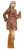Fun World Peace Love Hippie 60s Vintage Adult Womens Halloween Costume 123455 Fun World Peace Love Hippie 60s Vintage Adult Womens Halloween Costume 123455