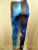 FROZEN LET IT GO MOVIE SCENE ELSA MAGIC WINTER TIGHTS JUNIORS LEGGINGS XS-XL