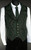 Dracula Clothing Green Brocade Waistcoat Steampunk Gothic Victorian Vest 13-2-BC