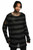Killstar Ash Distressed Punk Gothic Knit Stripes Oversized Sweater KSRA000827 Killstar Ash Distressed Punk Gothic Knit Stripes Oversized Sweater KSRA000827