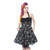 Cupcake Cult Dragon Heart Gothic Punk Kawaii Pinup Suspender Dress D-DRGNHRT-B