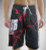WALKING DEAD AMC BLOOD SPLATTER WALKERS MENS BOARD SHORTS SWIM SUIT TRUNKS S-2XL