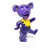 Kollectico Grateful Dead Dancing Bear Purple Skeleton Music Bobblehead GDSBP8 Kollectico Grateful Dead Dancing Bear Purple Skeleton Music Bobblehead GDSBP8